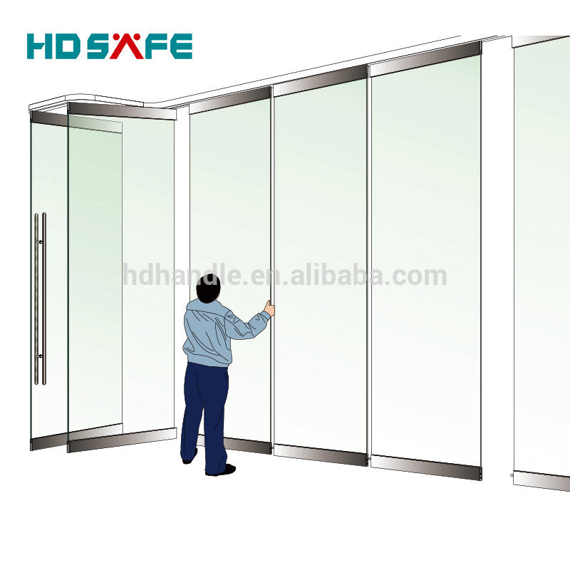 HDSAFE Sliding Partition Door, Slide And Swing Door, Interior Doors