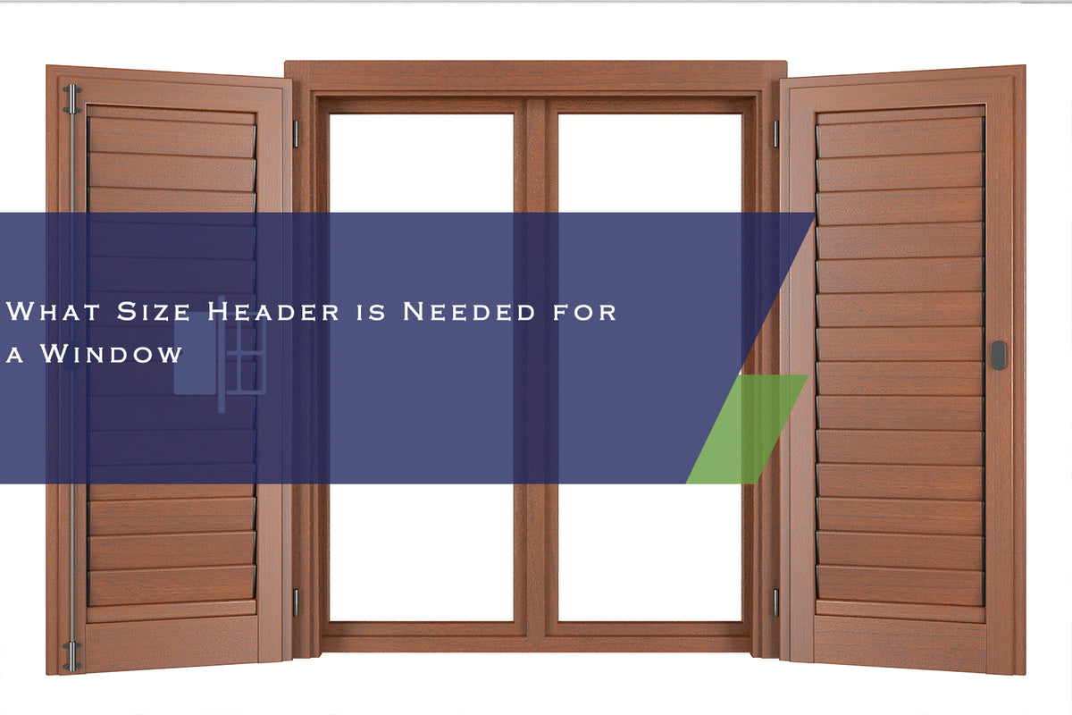 What Size Header Is Needed For A Window China Windows And Doors