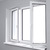 2019 upvc profile window brand in China/pvc upvc windows and doors profile on China WDMA