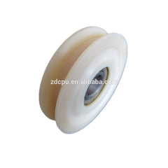 Custom made nylon roller bearing v pulley with bearing on China WDMA