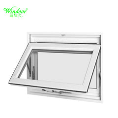 Factory or Office UPVC Awning Window for Vent Units on China WDMA