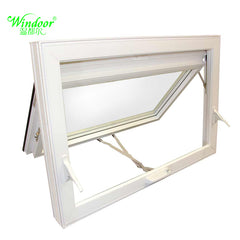 Factory or Office UPVC Awning Window for Vent Units on China WDMA