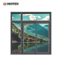 48x48 window for sale high quality aluminum glass window tempered glass Grill Design