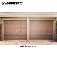 WDMA 9x20 Garage Door Modern Black Glass Garage Door 5 Panel Garage Door Insulation