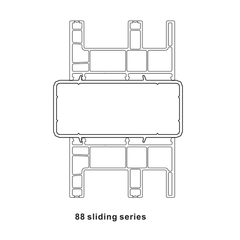 Jointed conversion materials of all series best UPVC profiles