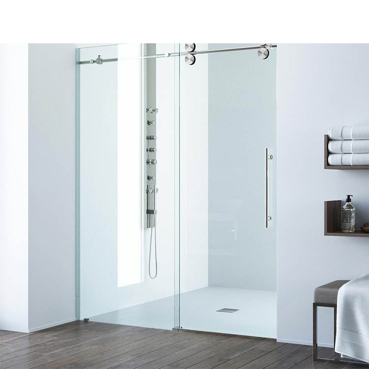 Bathroom Accessories Matt Black Frame Sector Sliding Glass Shower Room -  China Shower Enclosure, Shower Rooms