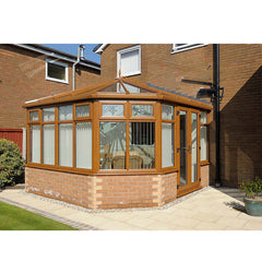 WDMA Factory Price Fashional Aluminium Frame Glass House Sunroom Kits