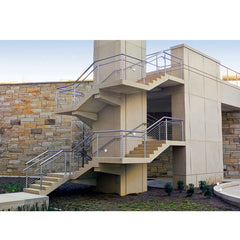 WDMA aluminium stair railing Balustrades Handrails 