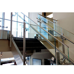 China WDMA aluminium stair railing Balustrades Handrails 