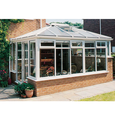 China WDMA glass garden house Aluminum Sunroom 